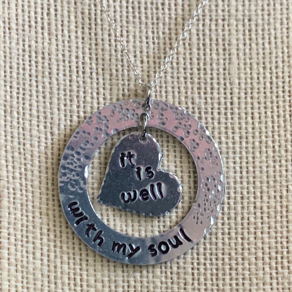 It is Well With My Soul Necklace
